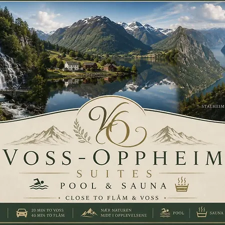 Apartament Voss-oppheim Pool&sauna Voss & Flom - L2